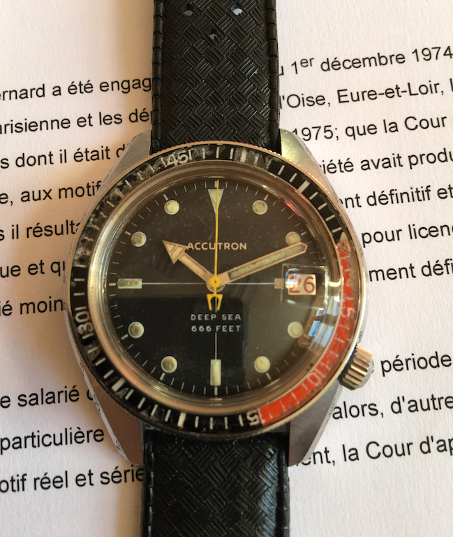 Bulova accutron Deep sea 666ft Accutron11