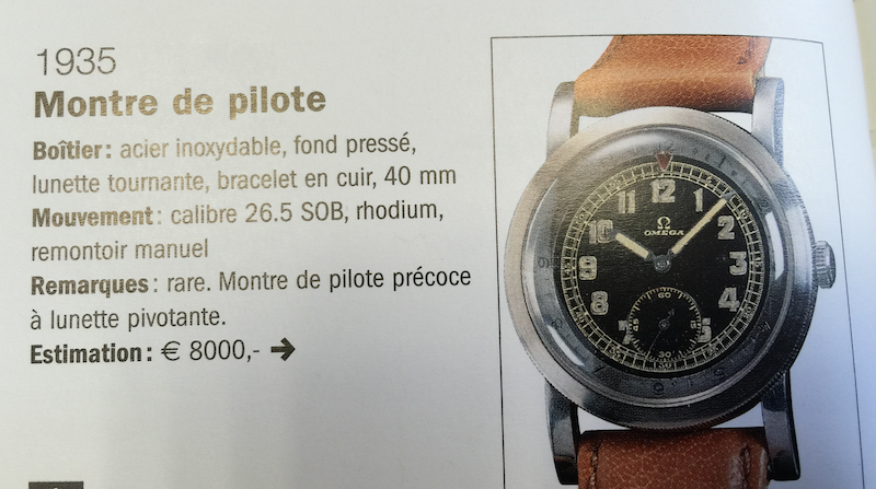 Montres Militaires Omega-pilote
